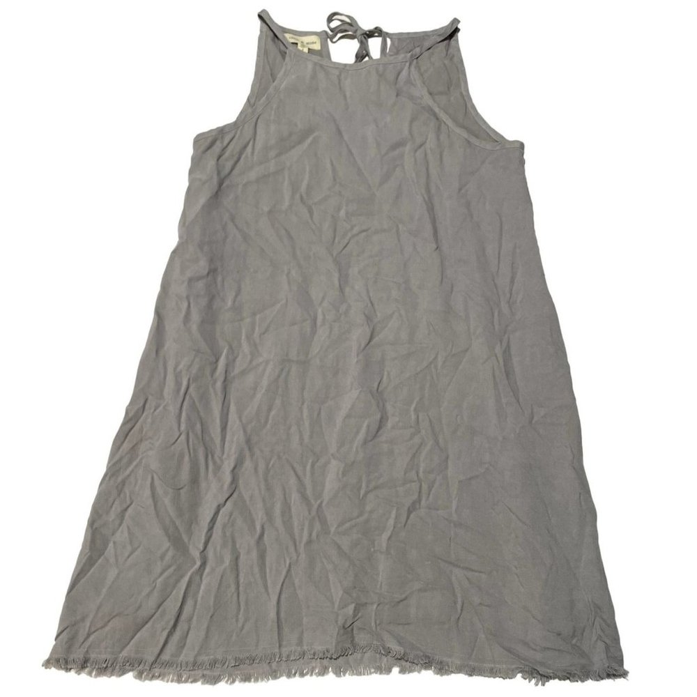 Cloth & Stone halter‎ dress Size Small Light Grey | U1